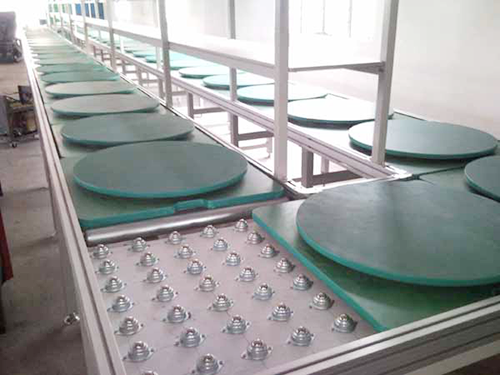 手推式环形装配线